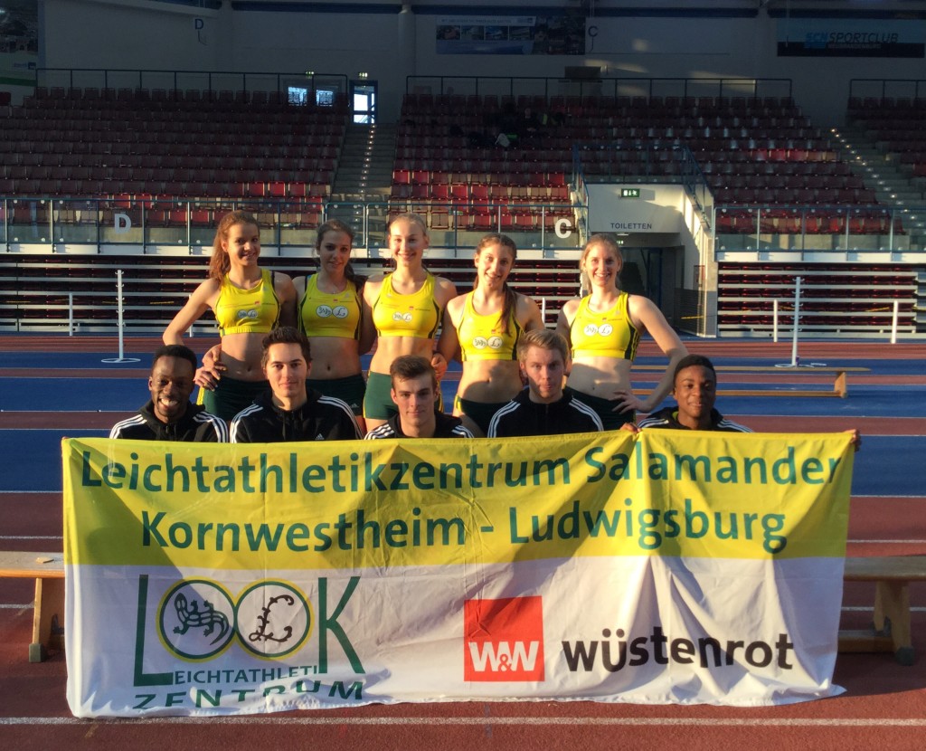 4x200m Staffeln der WJ und MJ U20  DJHM 2015 Neubrandenburg 