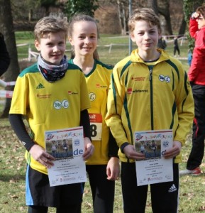 Kurt Lauer, Finja Hellmuth und Jonas Vohrer (v. l. n. r.) Bild: C. Vohrer