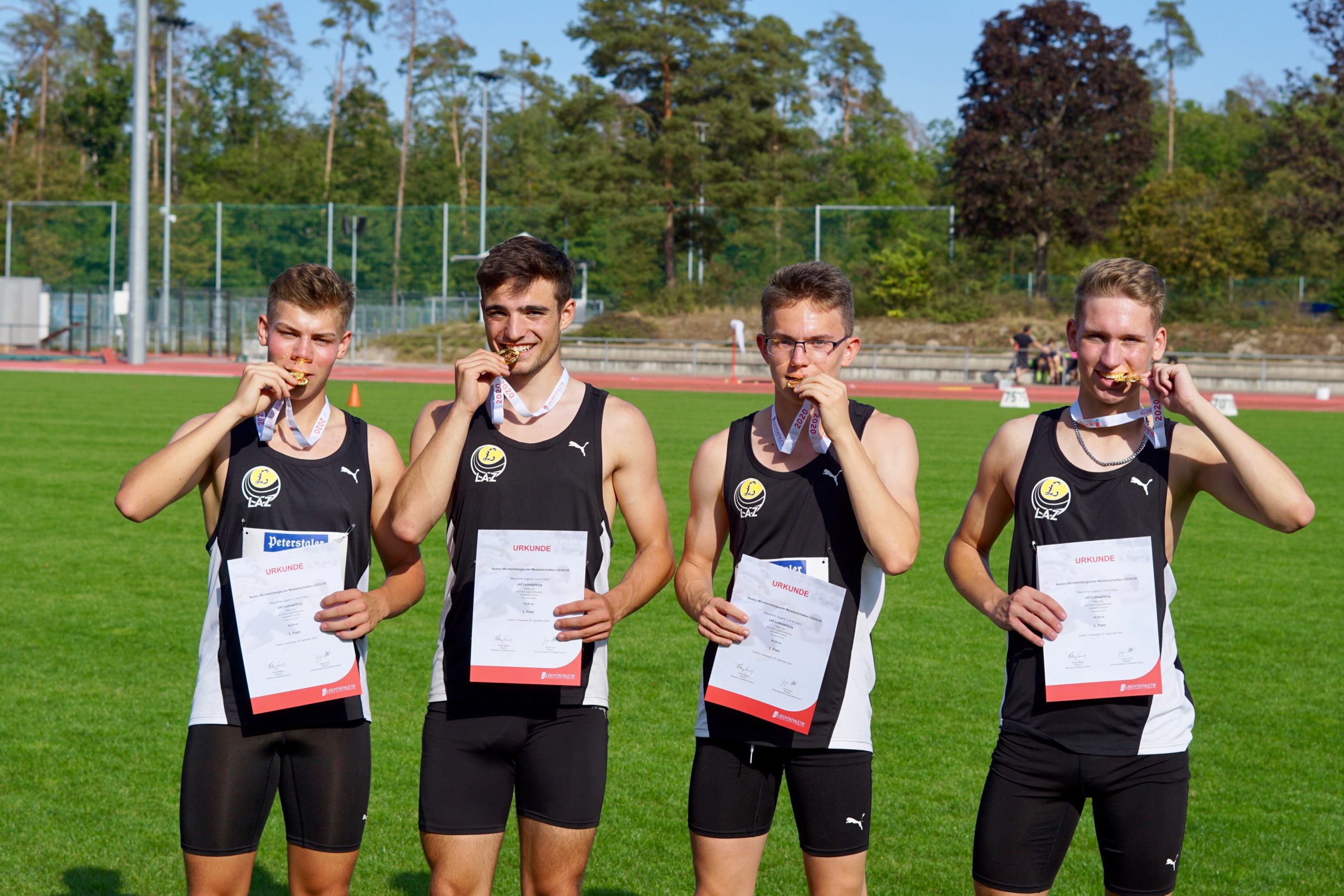 LAZ Leichtathleten mit Titelflut in Walldorf LAZ Ludwigsburg